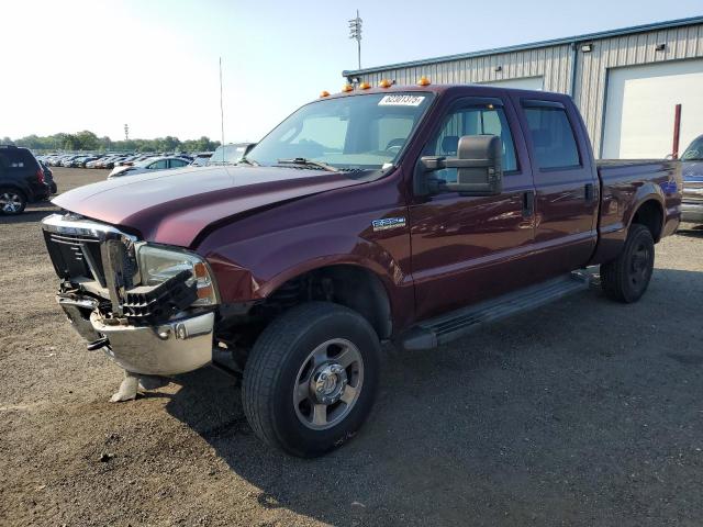 FORD F250 SUPER 2006 red  gas 1FTSW21536EA41022 photo #1