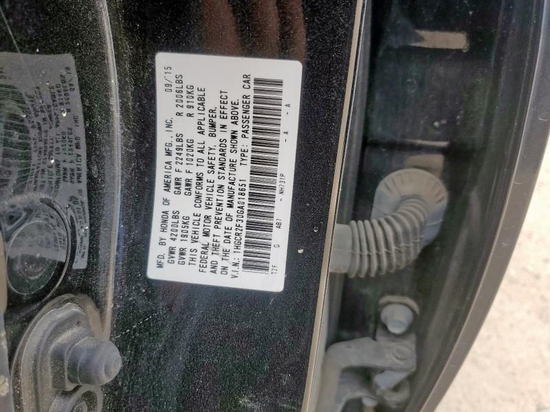 2016 HONDA ACCORD LX - 1HGCR2F30GA018651