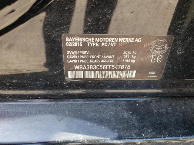 2015 BMW 328 XI WBA3B3C56FF547678