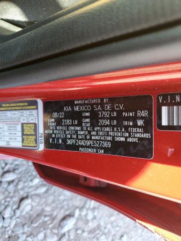 2023 KIA FORTE LX 3KPF24AD9PE527369