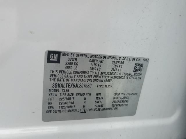 2018 GMC TERRAIN SL 3GKALTEX5JL207530