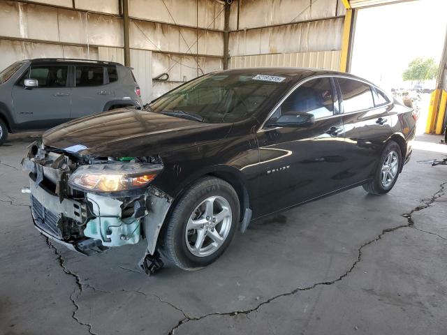 CHEVROLET MALIBU LS 2018 black  gas 1G1ZB5ST4JF264898 photo #1