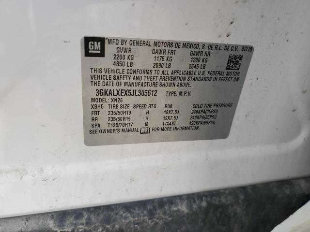 2018 GMC TERRAIN DE 3GKALXEX5JL305612