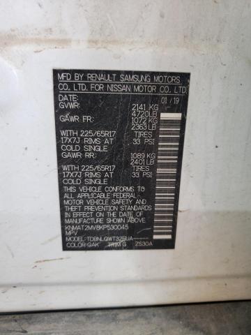 2019 NISSAN ROGUE S - KNMAT2MV8KP530045
