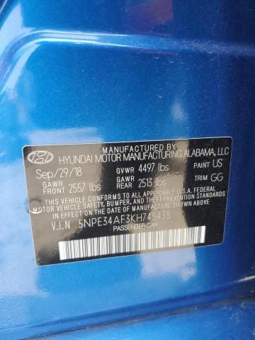 5npe34af3kh745435 - 2019 Hyundai sonata limited - #59522895