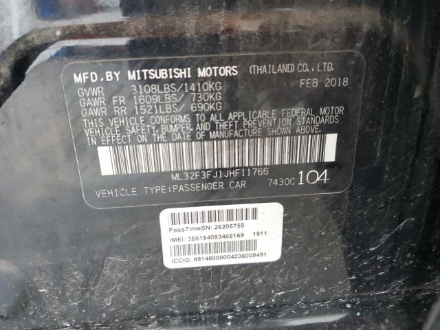 2018 MITSUBISHI MIRAGE G4 ML32F3FJ1JHF11766