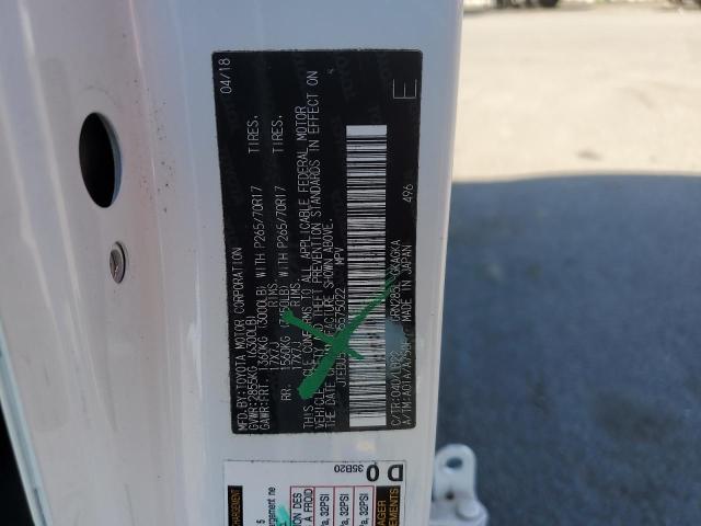 2018 TOYOTA 4RUNNER SR JTEBU5JR1J5575022