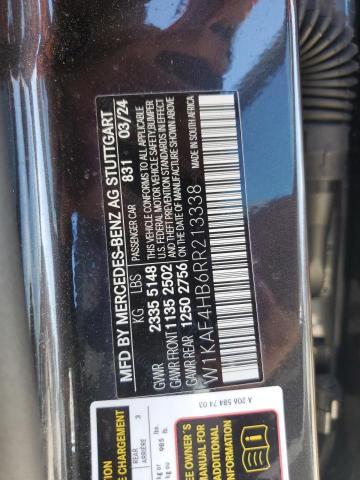 2024 MERCEDES-BENZ C 300 4MAT W1KAF4HB6RR213338