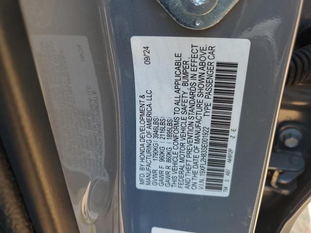 2025 HONDA CIVIC SPOR - 19XFL2H83SE001922