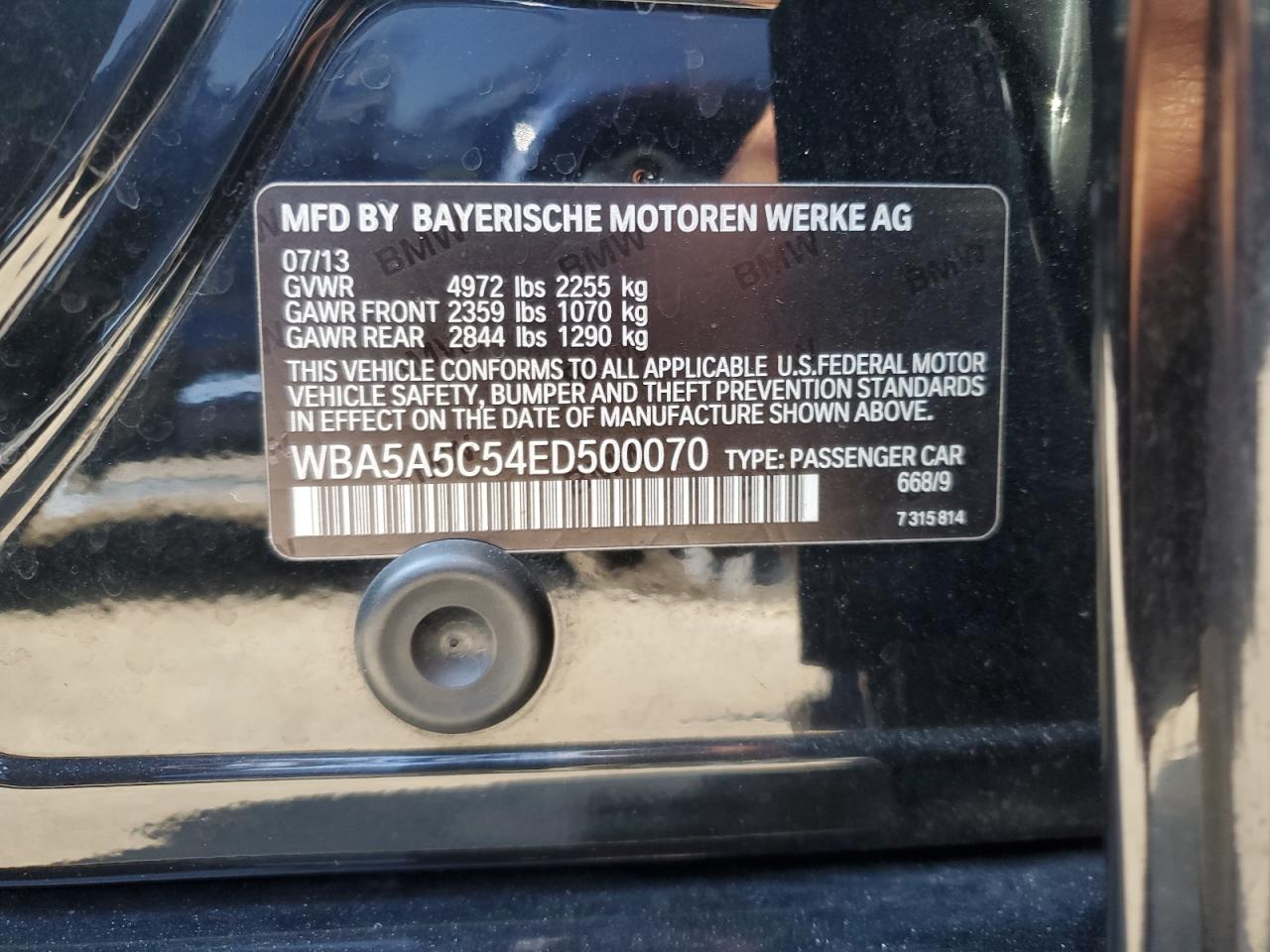 BMW 528 i 2014