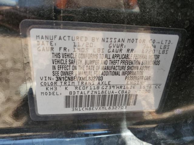 2021 NISSAN VERSA SV 3N1CN8EVXML832703