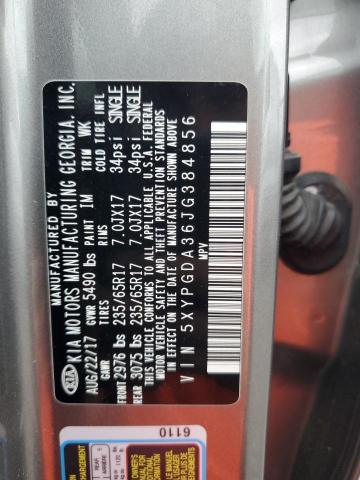 2018 KIA SORENTO LX - 5XYPGDA36JG384856