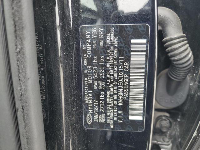 2018 GENESIS G80 BASE KMHGN4JE0JU215711