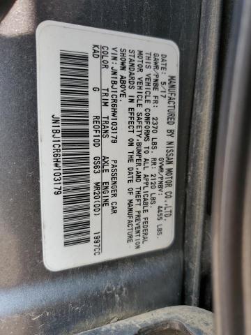 2017 NISSAN ROGUE SPOR - JN1BJ1CR6HW103179