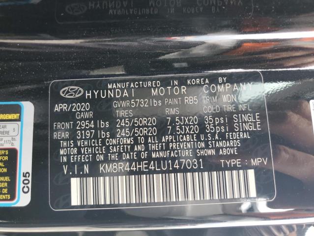 2020 HYUNDAI PALISADE S - KM8R44HE4LU147031