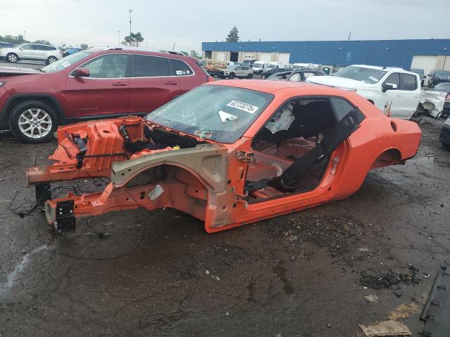 DODGE CHALLENGER 2019 orange  gas 2C3CDZL97KH570080 photo #1