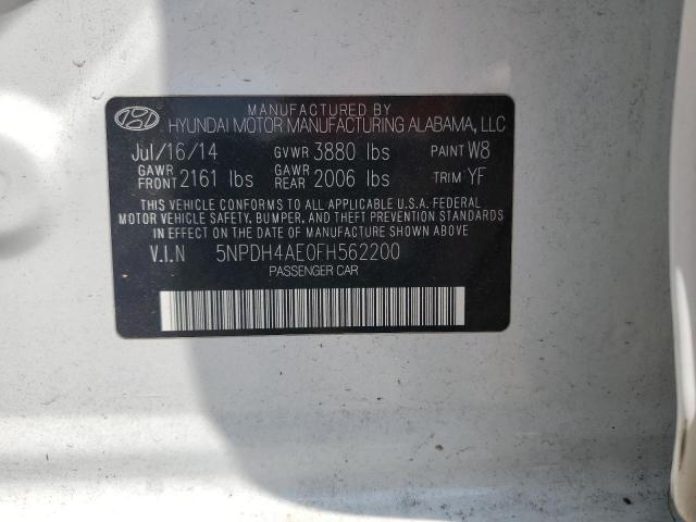 2015 HYUNDAI ELANTRA SE - 5NPDH4AE0FH562200