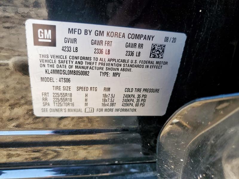 2021 BUICK ENCORE GX KL4MMDSL0MB050082