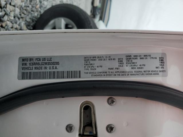 2021 RAM 1500 CLASS 1C6RR6LG2MS530285