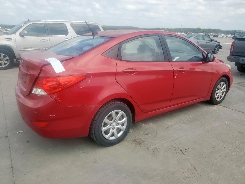 Vin: kmhct4ae2du537193, lot: 59983495, hyundai accent gls 20133