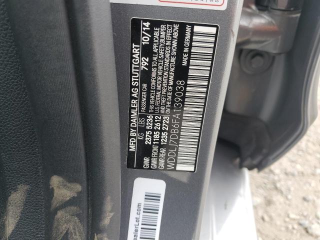 2015 MERCEDES-BENZ CLS 550 WDDLJ7DB6FA139038