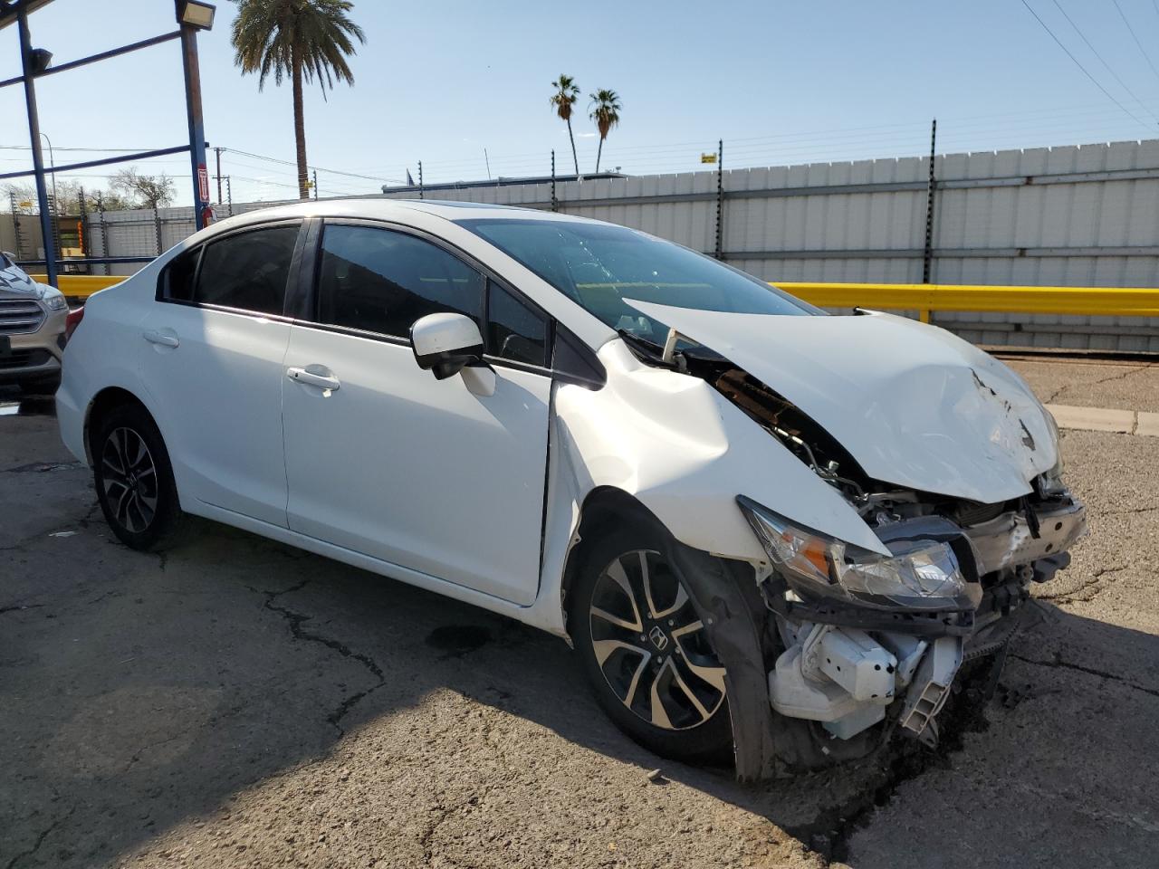 Lot #3310336954 2015 HONDA CIVIC EX