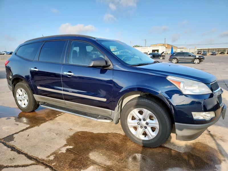 Vin: 1gnkrfed5cj369763, lot: 61262025, chevrolet traverse ls 20124
