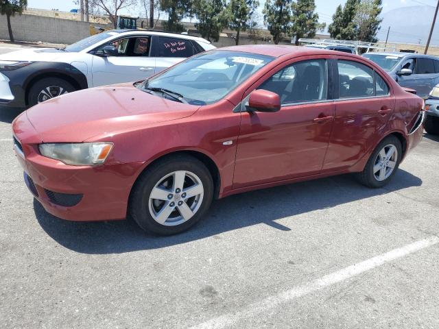 MITSUBISHI LANCER ES 2008 burgundy  gas JA3AU26U58U030175 photo #1