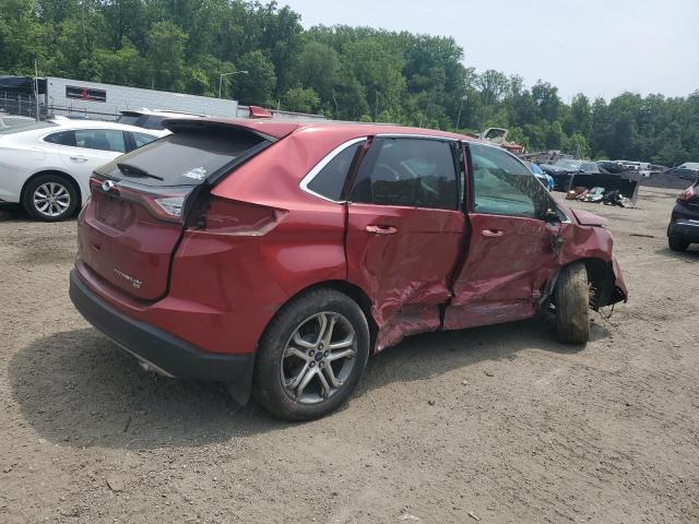 Vin: 2fmtk4k84fbb21814, lot: 59671535, ford edge titanium 20153