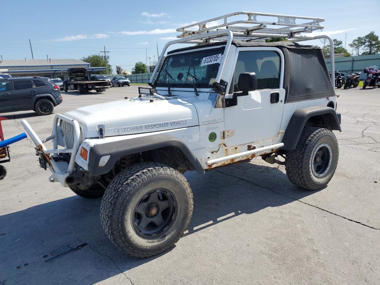  Salvage Jeep Wrangler