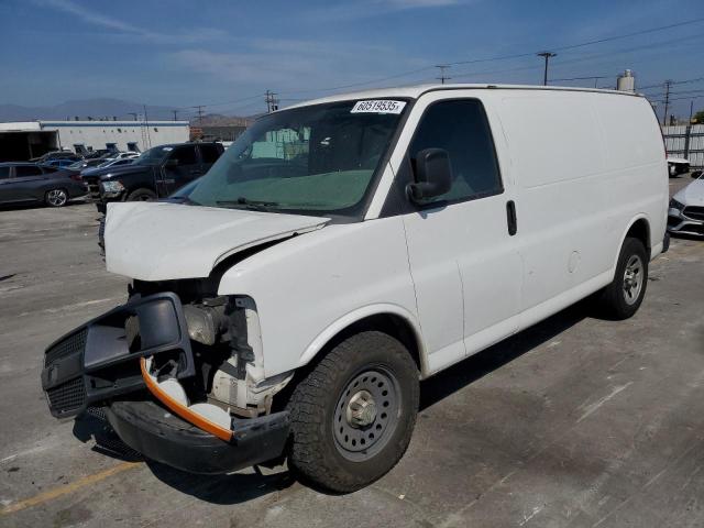 CHEVROLET EXPRESS G1 2014 white cargo va gas 1GCSGAFX6E1134317 photo #1