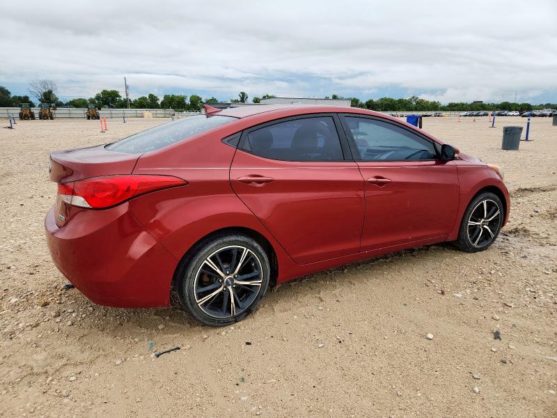 Vin: kmhdh4ae6du670495, lot: 60264435, hyundai elantra gls 20133