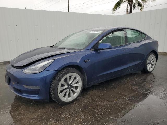 Vin: 5yj3e1eaxnf190873, lot: 59681145, tesla model 3 2022 img_1