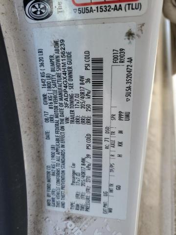 2017 FORD FIESTA ST 3FADP4GX4HM156239