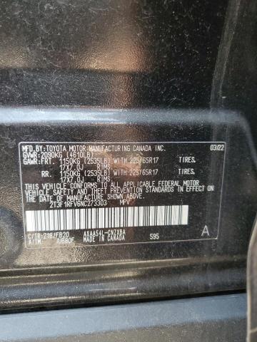 2022 TOYOTA RAV4 LE - 2T3F1RFV6NC273303