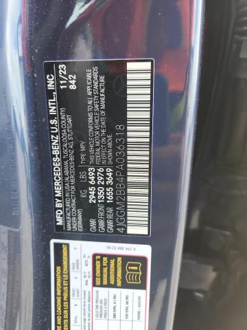 2023 MERCEDES-BENZ EQE SUV 35 4JGGM2BB4PA036318