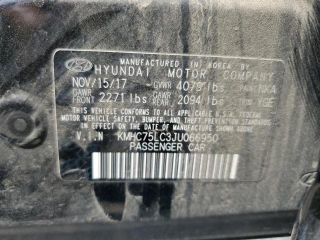 2018 HYUNDAI IONIQ SEL KMHC75LC3JU066950