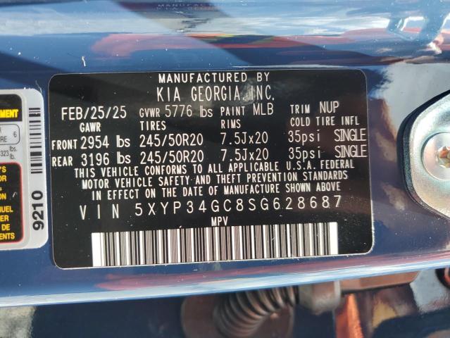 2025 KIA TELLURIDE 5XYP34GC8SG628687
