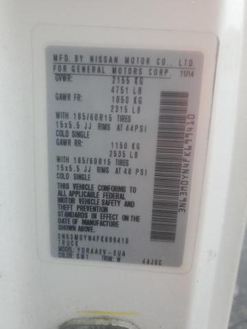 2015 CHEVROLET CITY EXPRE 3N63M0YN4FK699410