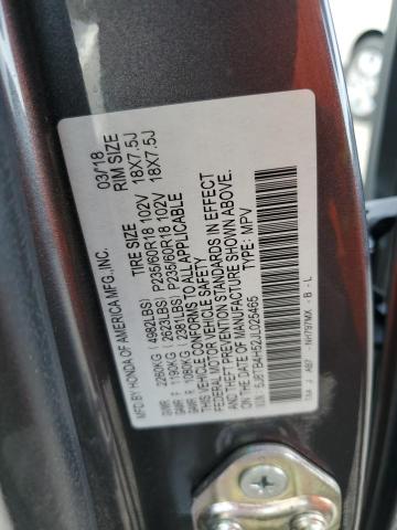 2018 ACURA RDX TECHNO 5J8TB4H52JL025465