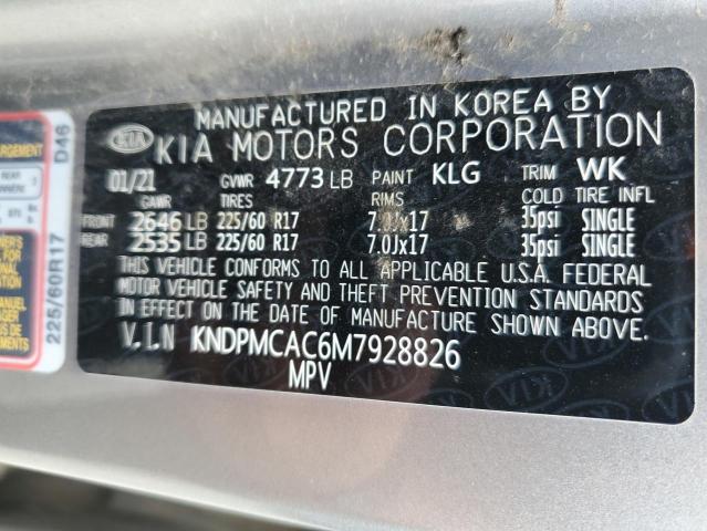 2021 KIA SPORTAGE L - KNDPMCAC6M7928826