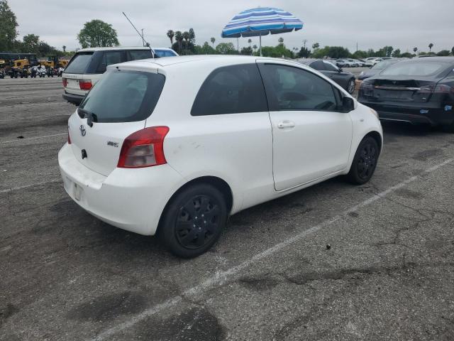 TOYOTA YARIS 2008 white  gas JTDJT923385167281 photo #4