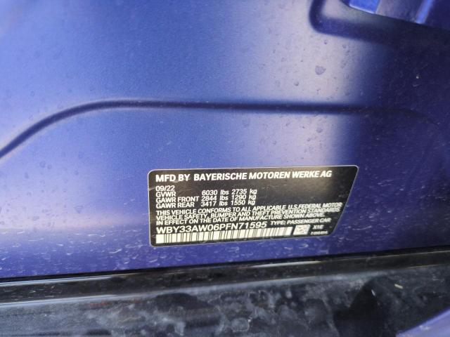 2023 BMW I4 M50 WBY33AW06PFN71595
