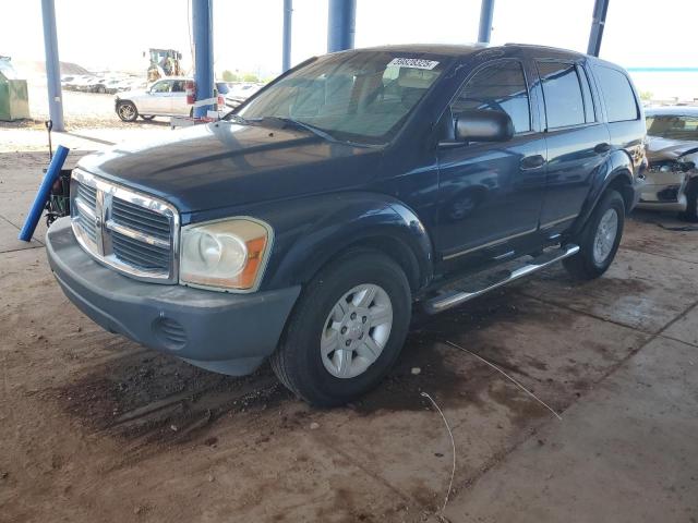 DODGE DURANGO 2004 blue  gas 1D4HB38NX4F118447 photo #1
