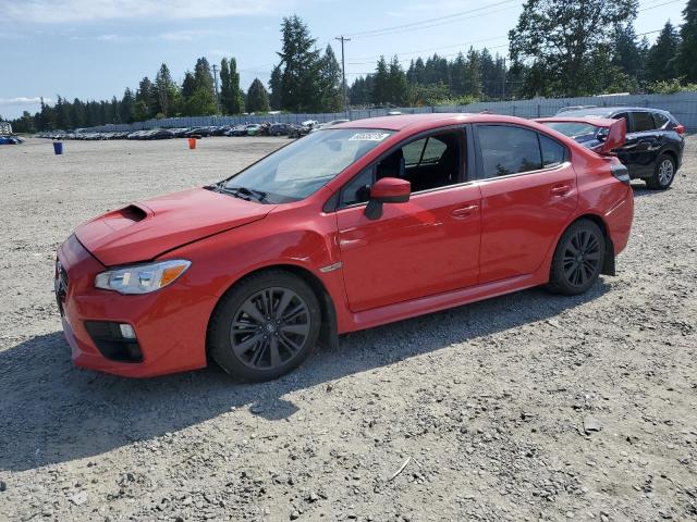 SUBARU WRX 2017 red  gas JF1VA1B6XH9805687 photo #1