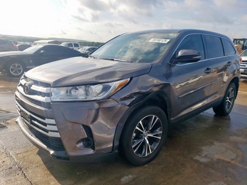 Vin: 5tdzarfh4ks053368, lot: 59760125, toyota highlander le 2019 img_1