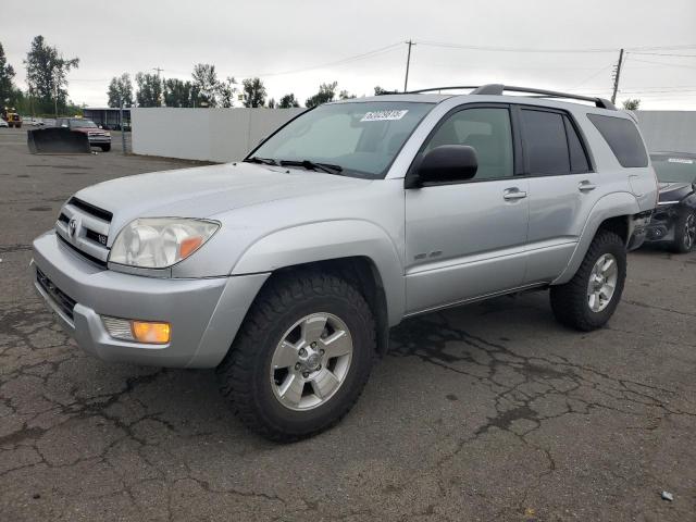 TOYOTA 4RUNNER SR 2004 silver  gas JTEBT14R040043494 photo #1