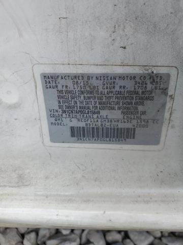 2016 NISSAN VERSA S 3N1CN7AP0GL815849