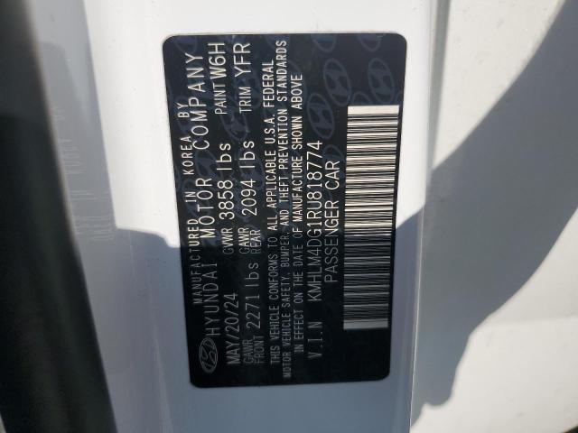 2024 HYUNDAI ELANTRA SE - KMHLM4DG1RU818774