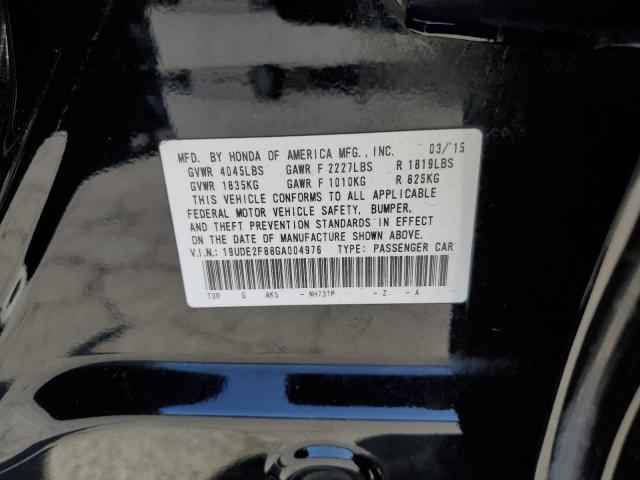 2016 ACURA ILX PREMIU 19UDE2F88GA004976